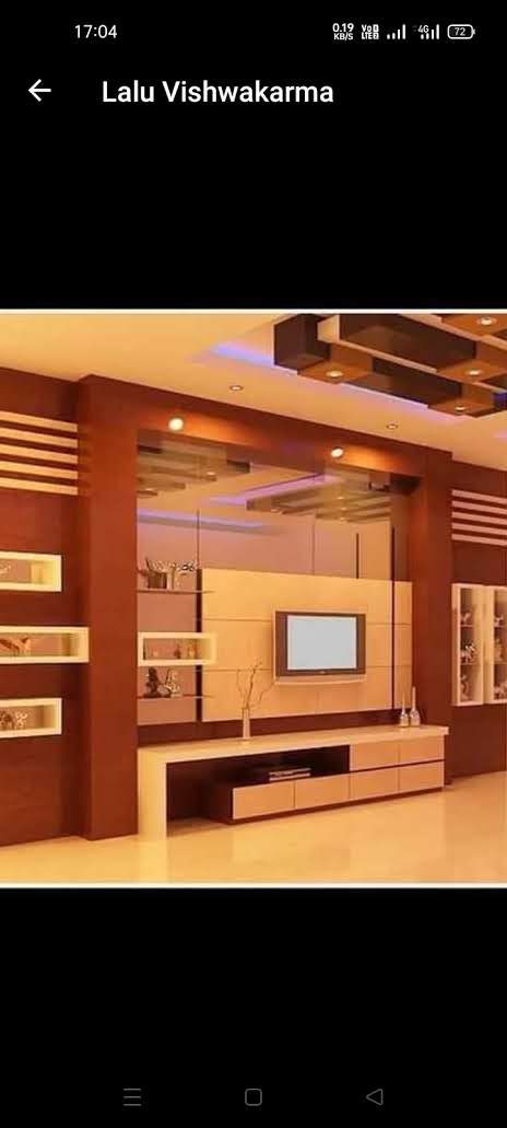Minimalist Bedroom Layout with Warm Ambient Lighting & Suede Wall Panelling - Execution #